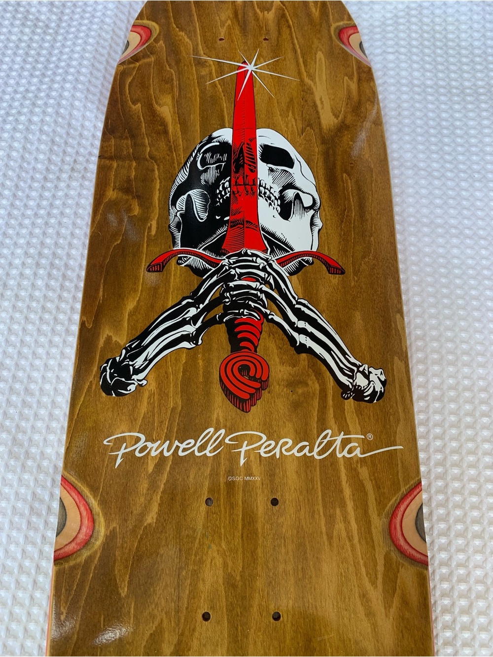 Powell Peralta brand new  skull and sword deck 9.75 x 30 - Picture 2 of 6